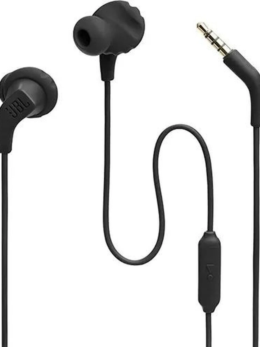 JBL EARPHONE ENDUR RUN 2 BLACK