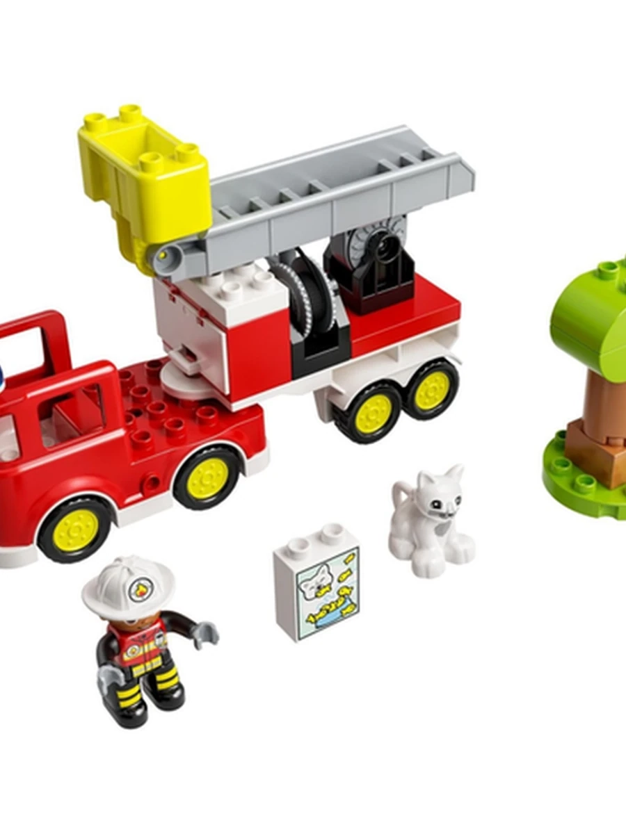 Конструктор Lego Duplo 10969 Пожарная машина с мигалкой