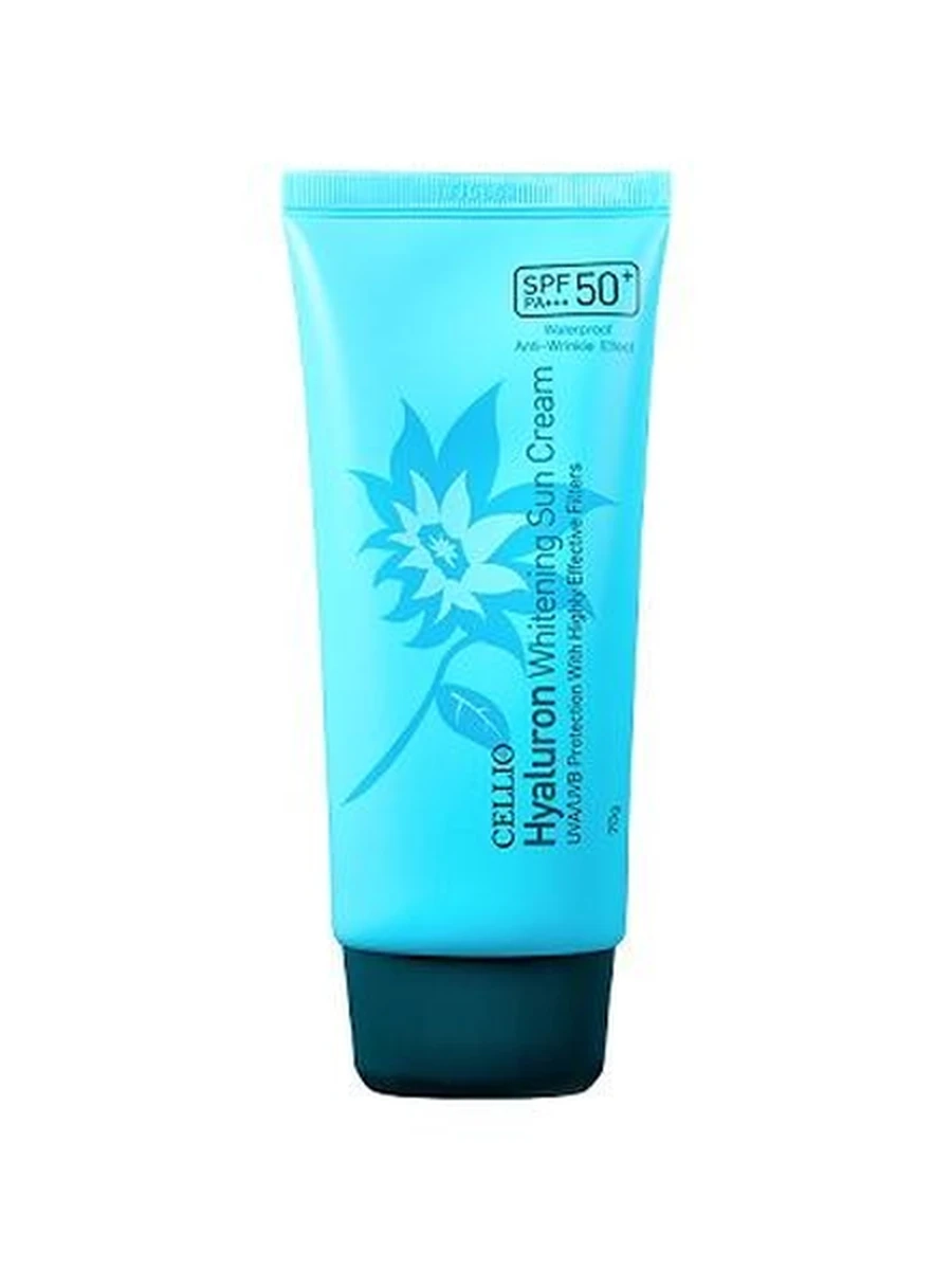 СОЛНЦЕЗАЩИТНЫЙ КРЕМ WHITENING SUN CREAM SPF50+/PA+++ 70G (CELLIO)