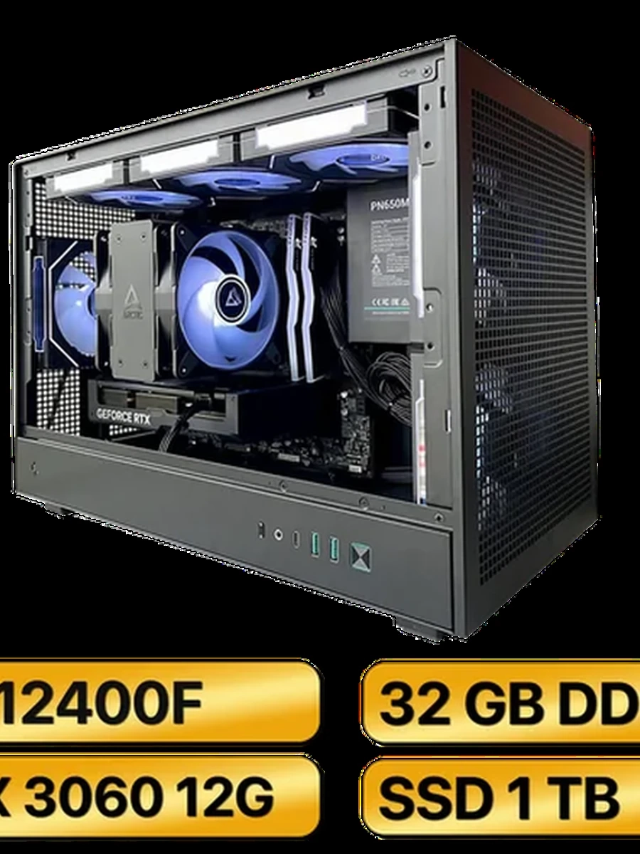 Игровой Компьютер i5-12400F  + RTX3060  12GB GDDR6