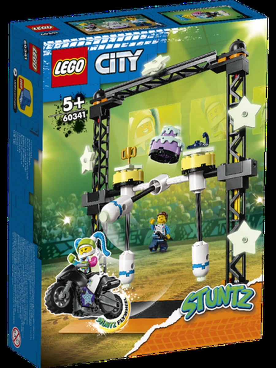 Конструктор Lego City 60341 Трюковое испытание Нокдаун