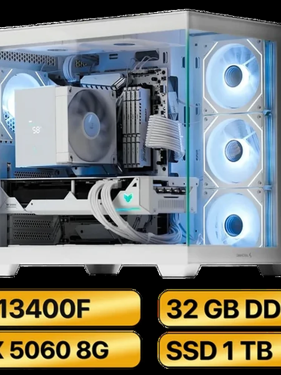 Игровой Компьютер i5-13400F + RTX 5060 (8GB) GDDR7