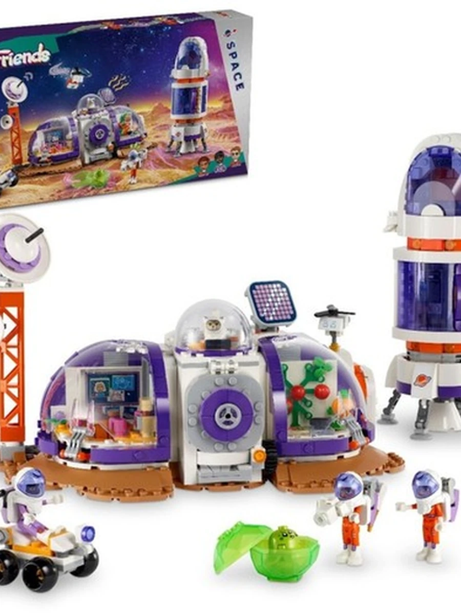 Конструктор Lego 42605 Подружки Марсианская космическая база и ракета