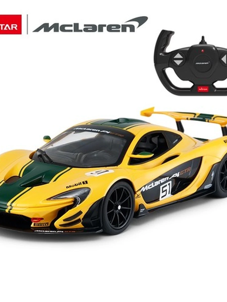 Машина на радиоуправлении Rastar R/C 1:14 McLaren P1 GTR