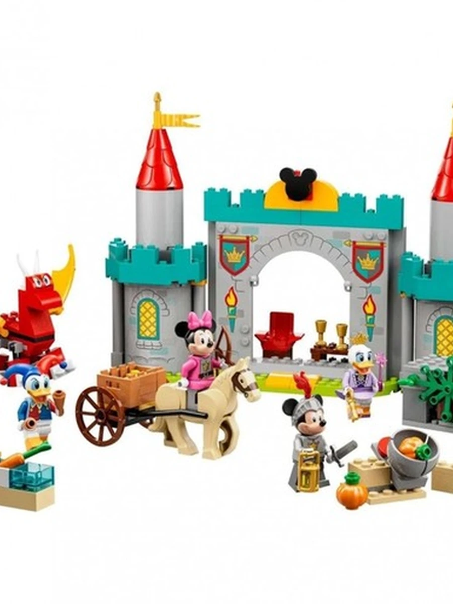 Конструктор Lego Disney 4+ 10780 Микки и его друзья - защитники замка