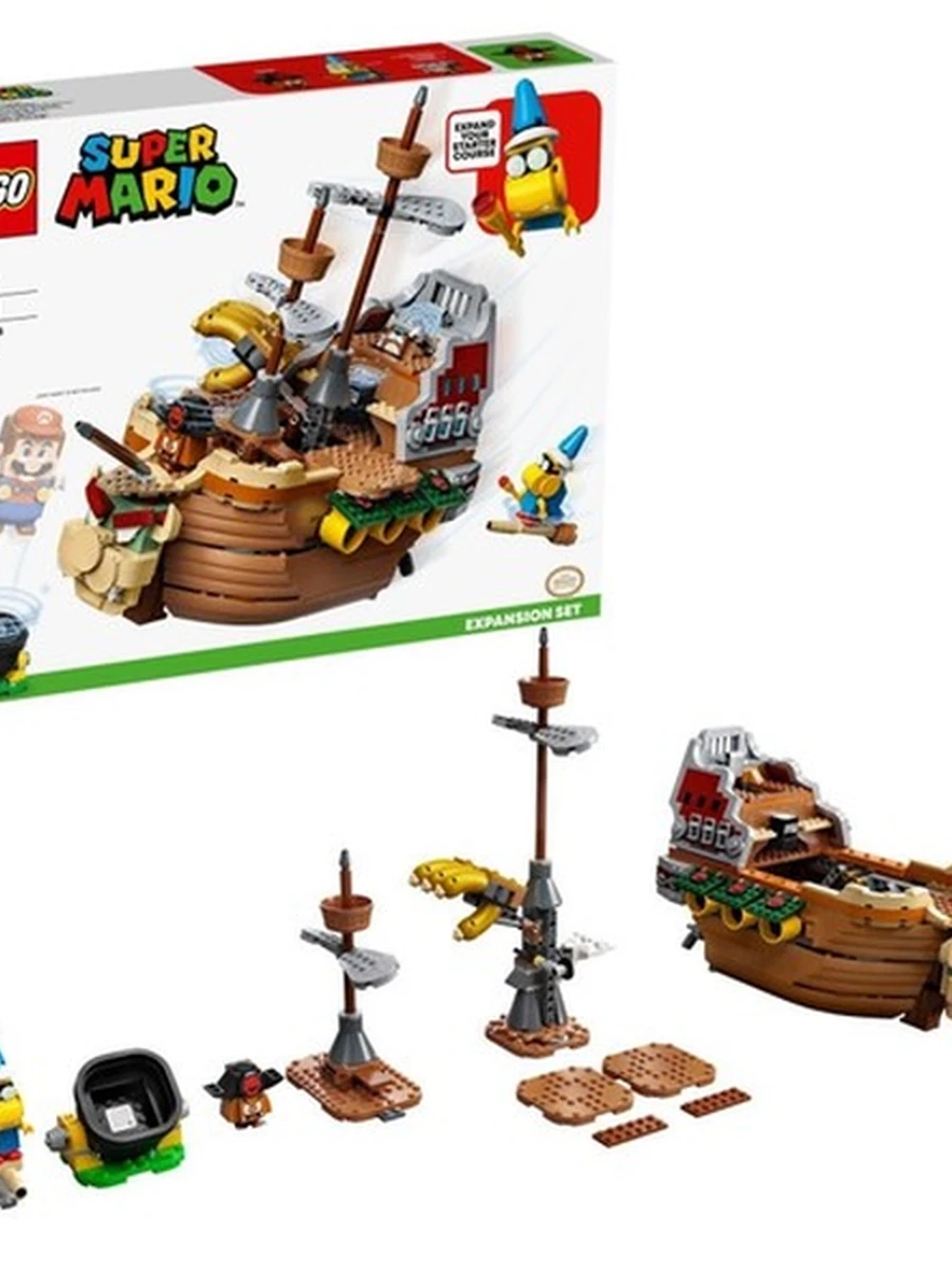 Конструктор Lego Super Mario 71391 Дополнительный набор Летучий корабль Боузера