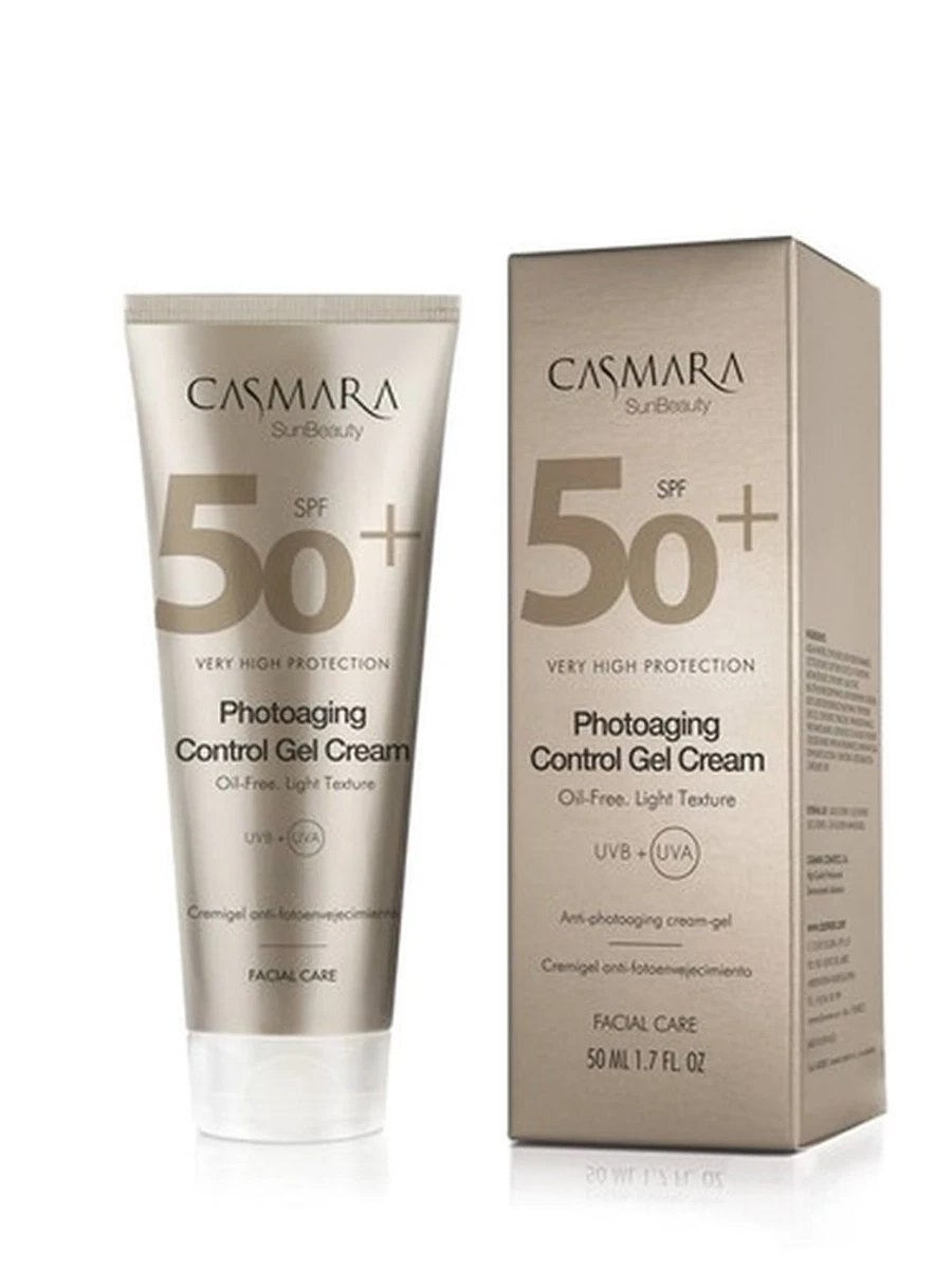 Casmara  Солнцезащитный гель-крем для лица против фотостарения для лица (SPF 50)