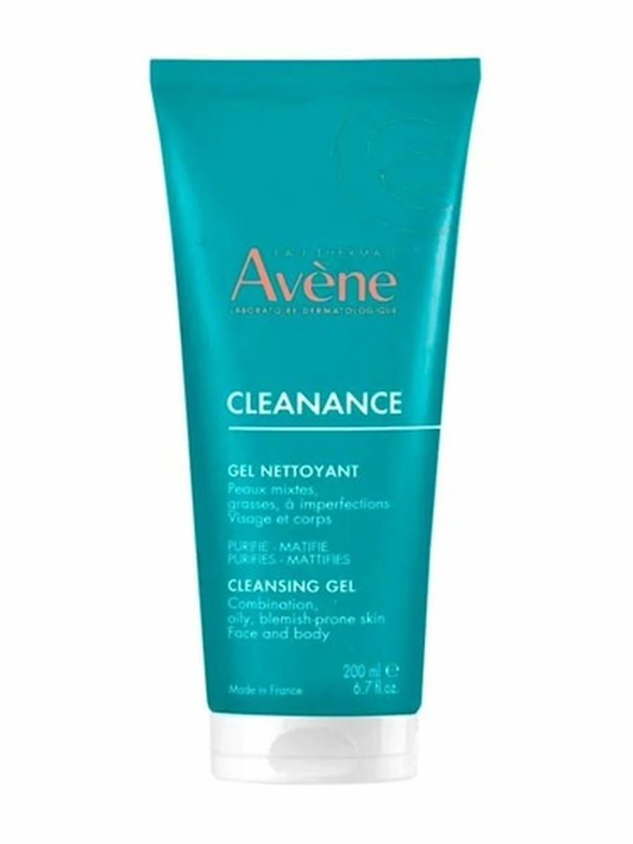 Avene Cleanance Gel Nettoyant Cleansing Gel 200ml