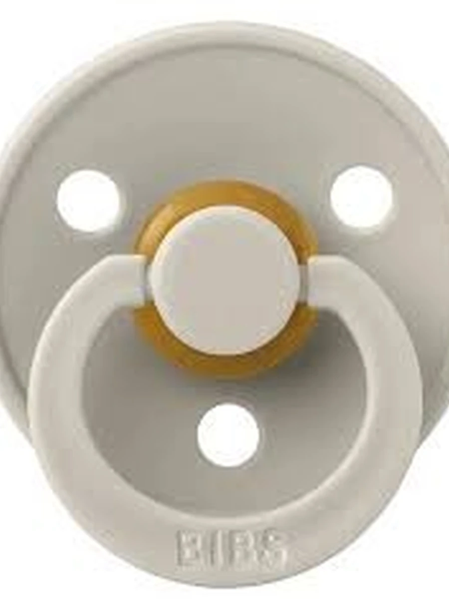 100333 Пустышка латексная BIBS Colour - Mushroom, 0+ мес.