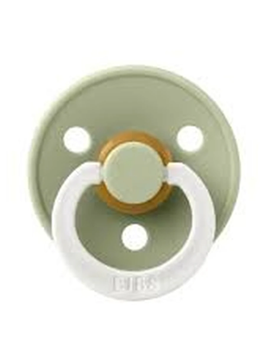 200270 Пустышка латексная BIBS Colour Glow - Sage, 6+ мес.