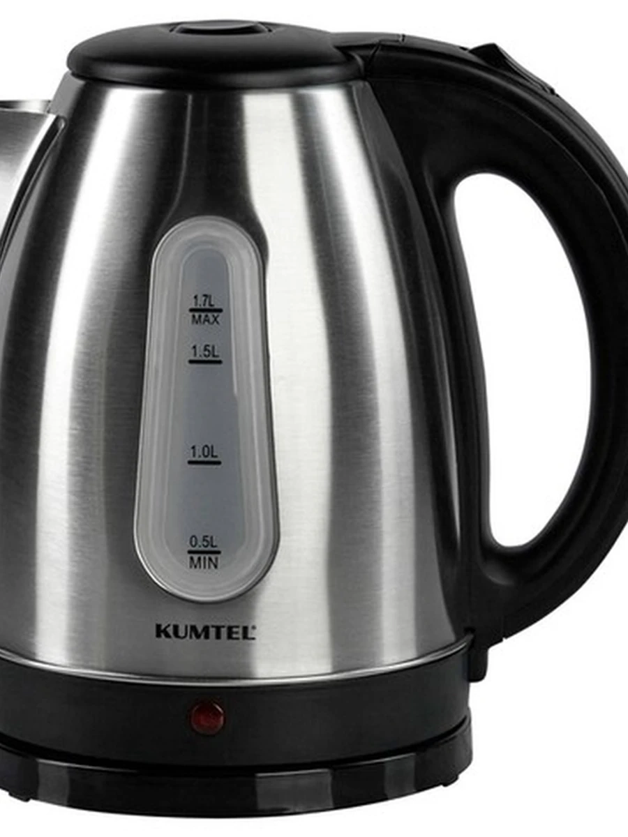 Чайник Kumtel HMK‑05X, нержавеющая сталь, 1,7 л, 2200 Вт