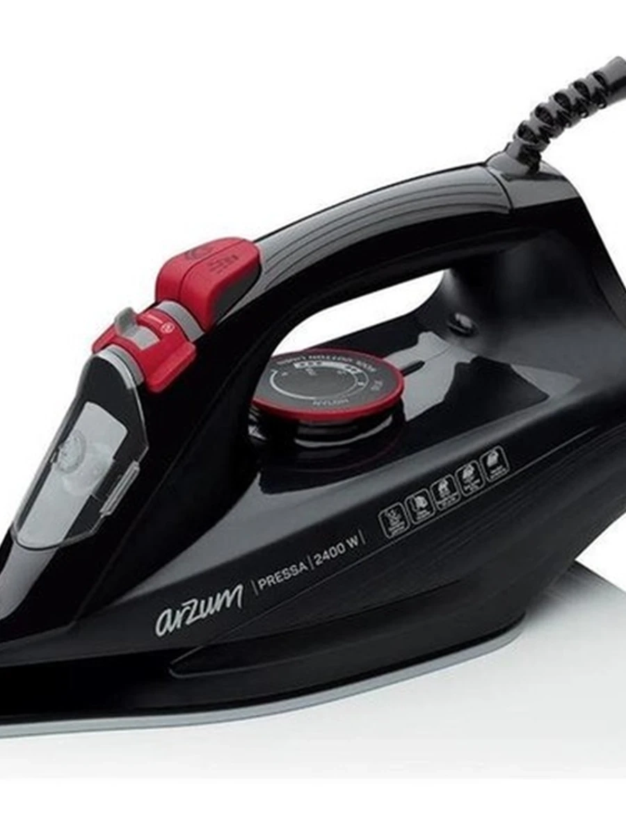 Утюг Arzum Olivya AR‑684 (2400 Вт, керамическая подошва, чёрный)