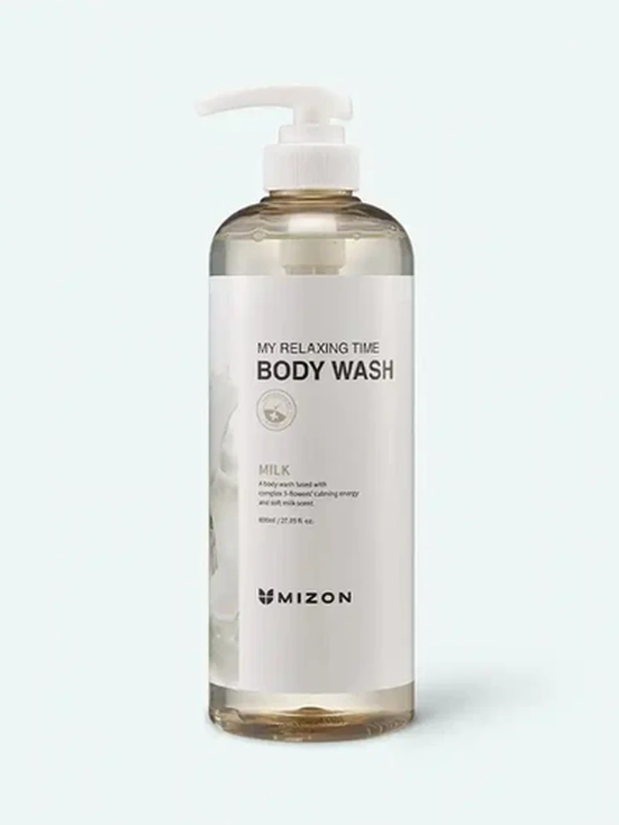 Mizon milk body wash 800 ml