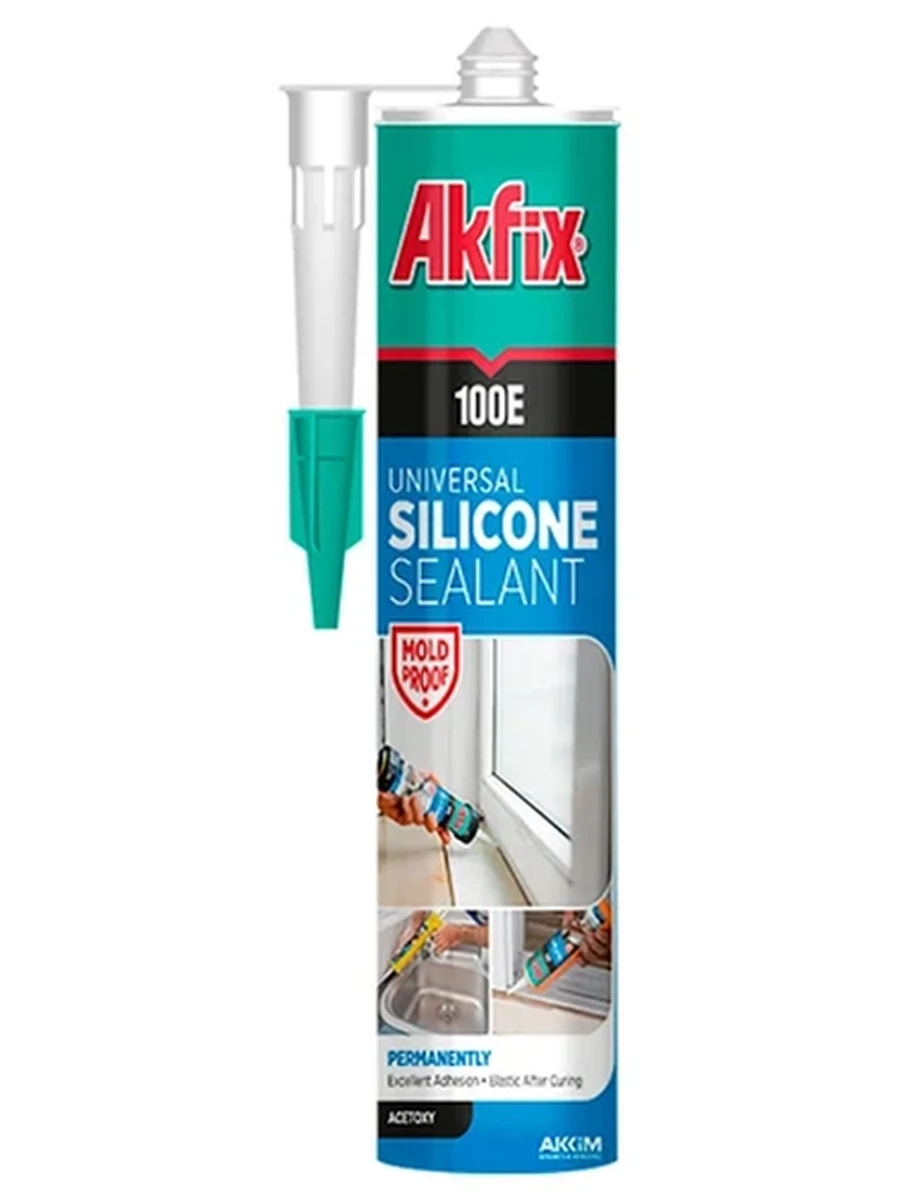 Герметик cиликоновый прозрачный 280ml sa041