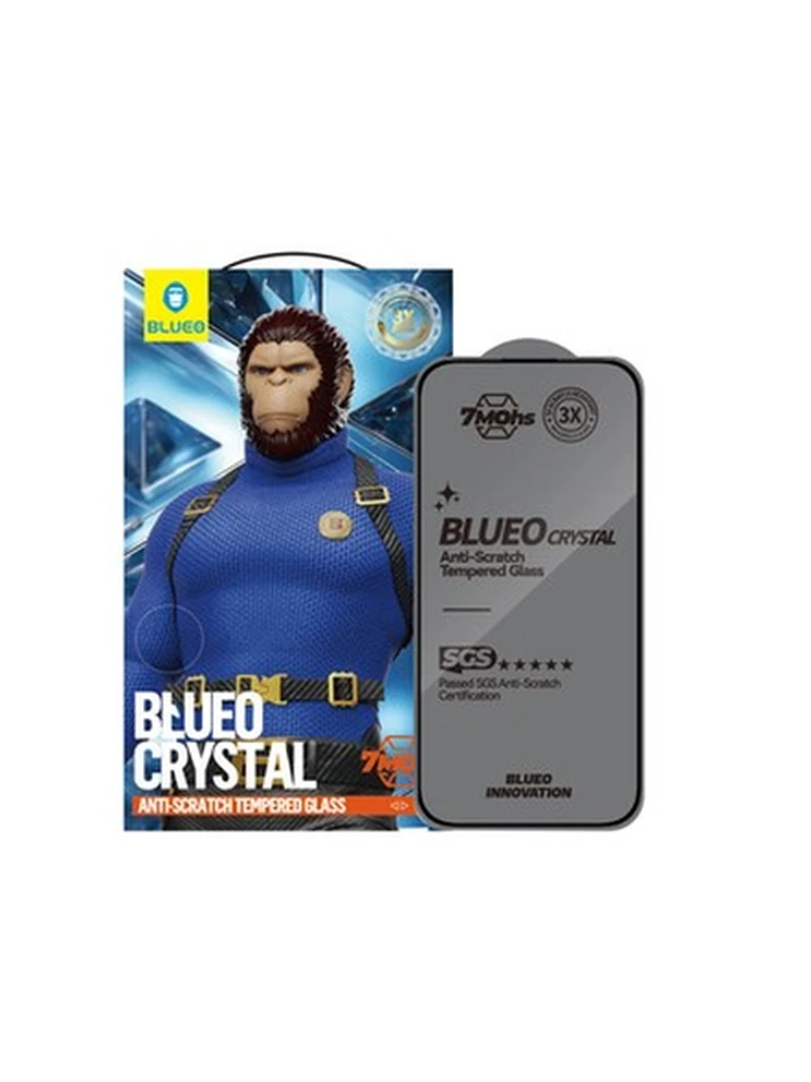 Защитные стёкла BLUEO Crystal HD ANTI-SCRATCH Iphone 16/17/17 Pro (6.3)