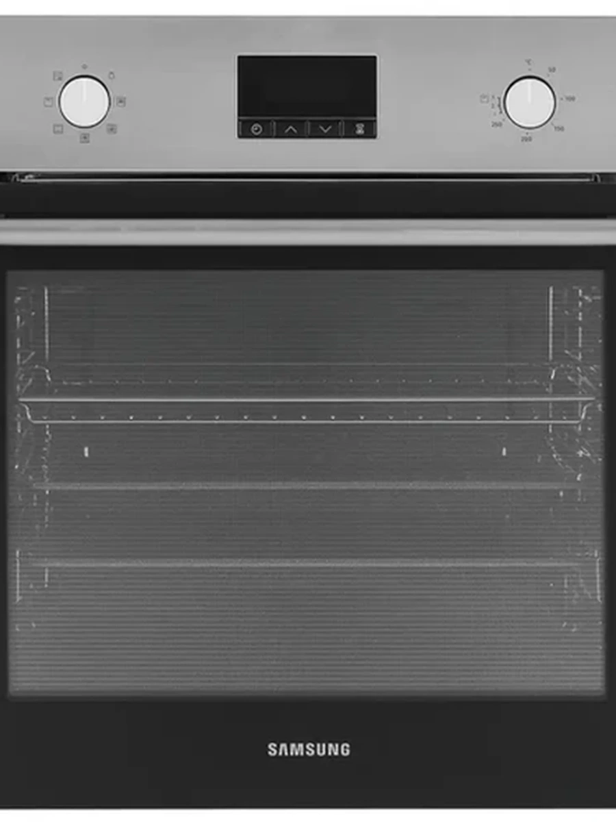Встраиваемый духовой шкаф Samsung NV68A1145RSWT, 68 л, стальной