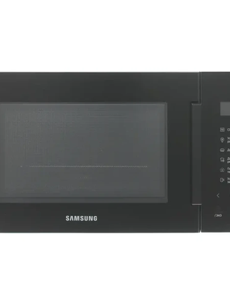 Микроволновая печь Samsung BESPOKE MS23T5018AK/BW, 23 л, чёрная