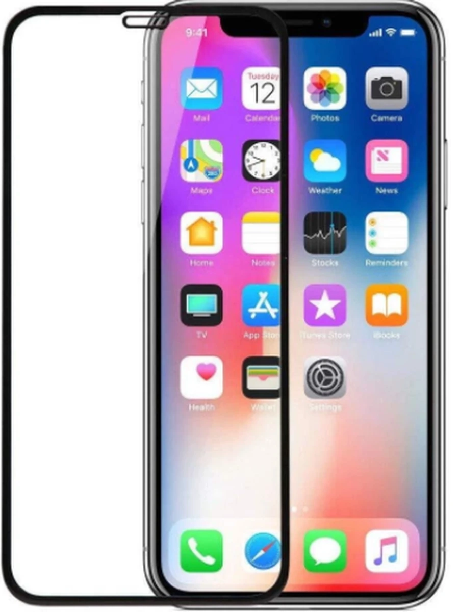 Защитное стекло для iPhone XS MAS 3D BYZ