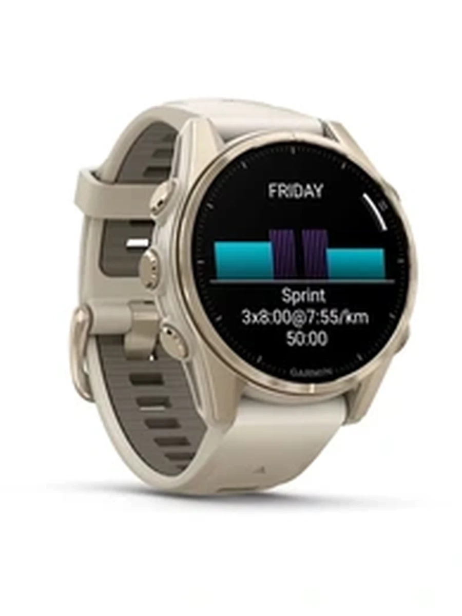 Fenix 8 51 amoled sapphire Titan Gray band
