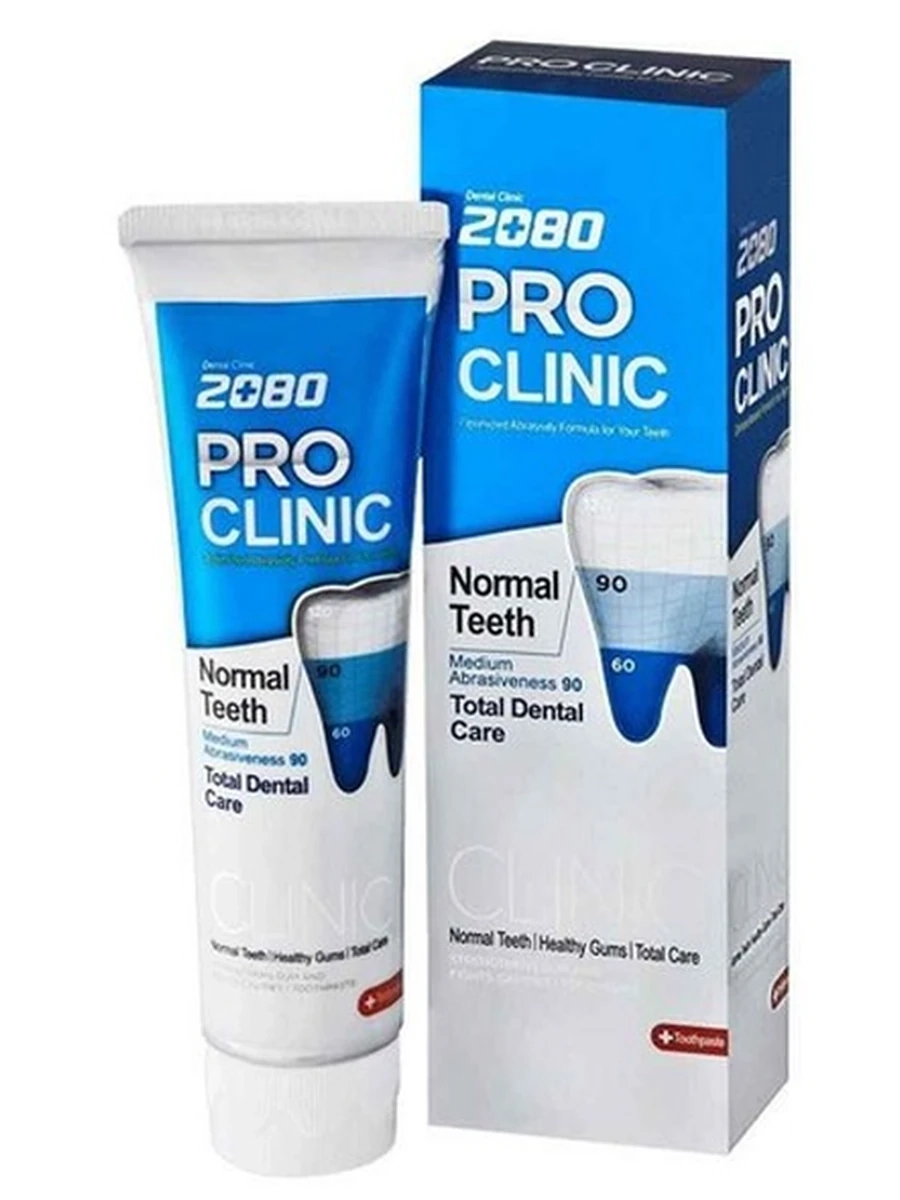 Зубная паста 2080 Pro Clinic 125 г укрепление десен и зубов, от кариеса ЗП030