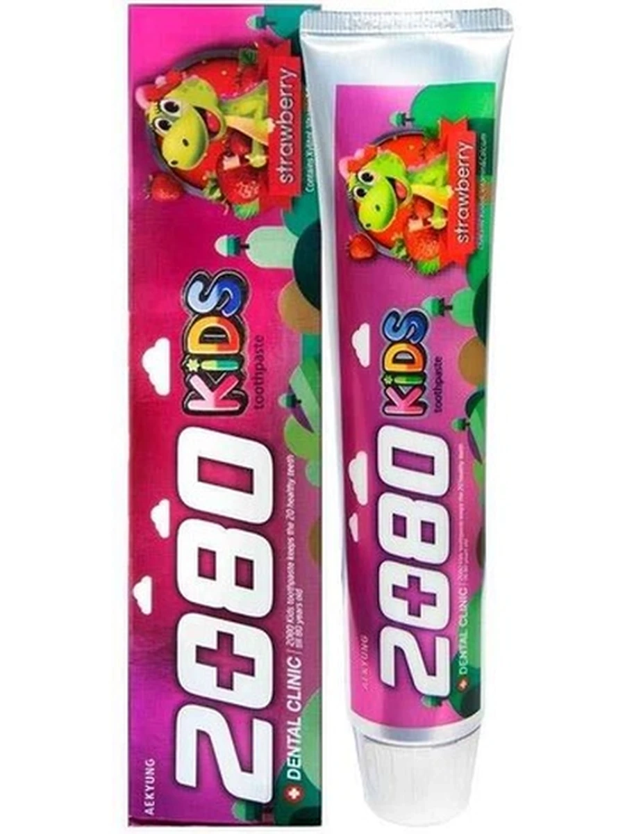 Зубная паста 2080 kids strawberry 80 g ЗП0061