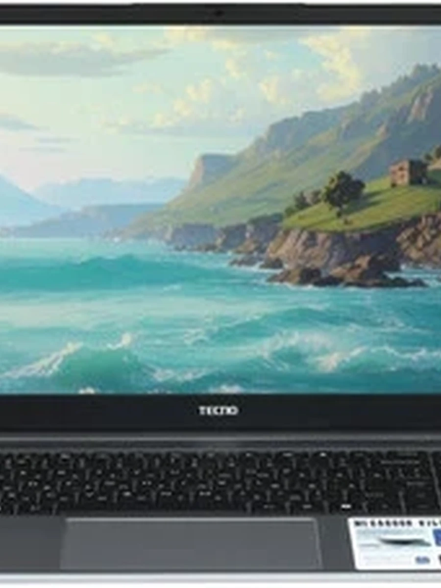 15,6" Ноутбук Tecno Megabook K15SDA (FHD/IPS) Ryzen 5 7430U/16384/SSD 1TB/UMA/Win11/Grey