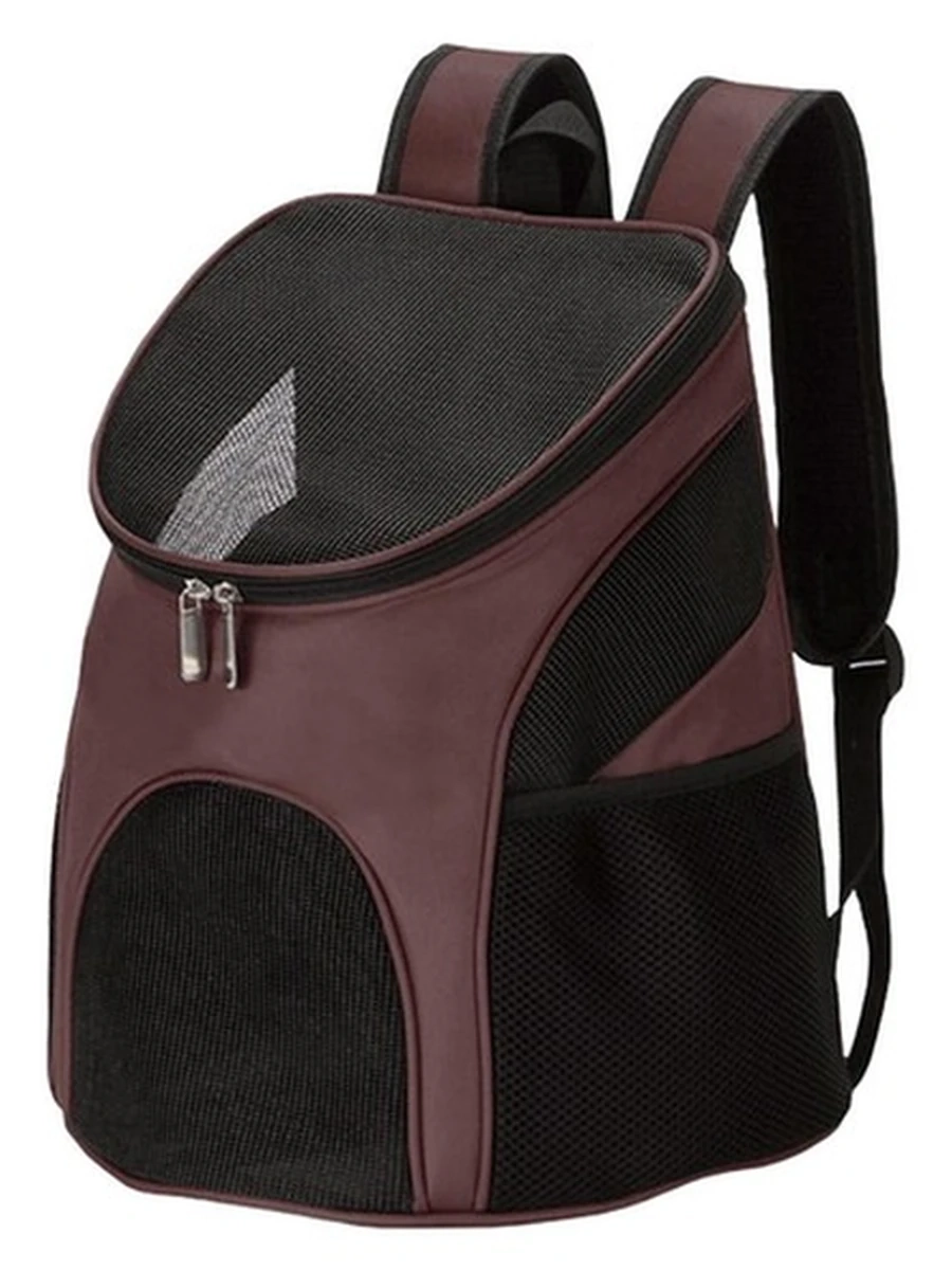 Рюкзак-переноска LOFFEPET Портативная дышащая складная кофе S 30*24*33 /PET23-XB07-65/ (ЭлЧин)