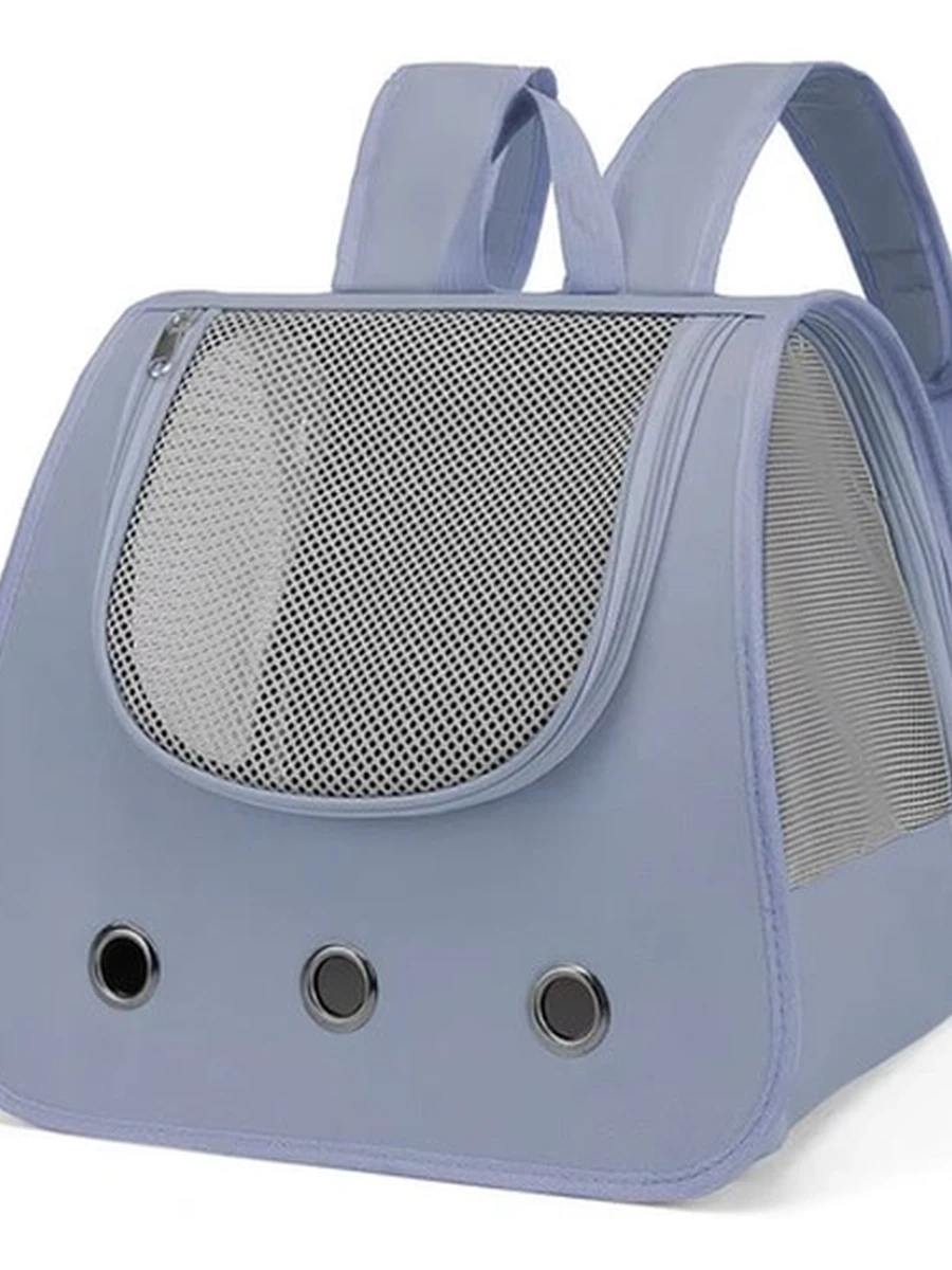 Рюкзак-переноска LOFFEPET Дышащая ткань голубая 35*30*26 /PET23-XB07-59/ (ЭлЧин)