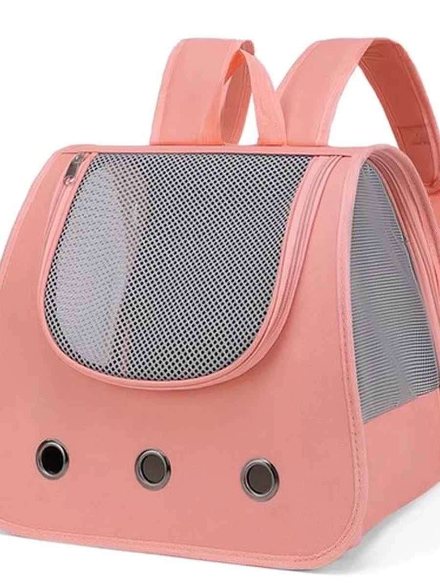 Рюкзак-переноска LOFFEPET Дышащая ткань розовая 35*30*26 /PET23-XB07-57/ (ЭлЧин)