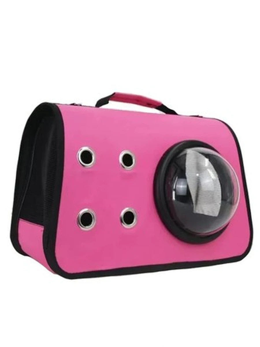 Сумка-переноска LOFFEPET для домашних животных розовая 52*24*28 /PET23-XB07-391/ (ЭлЧин)