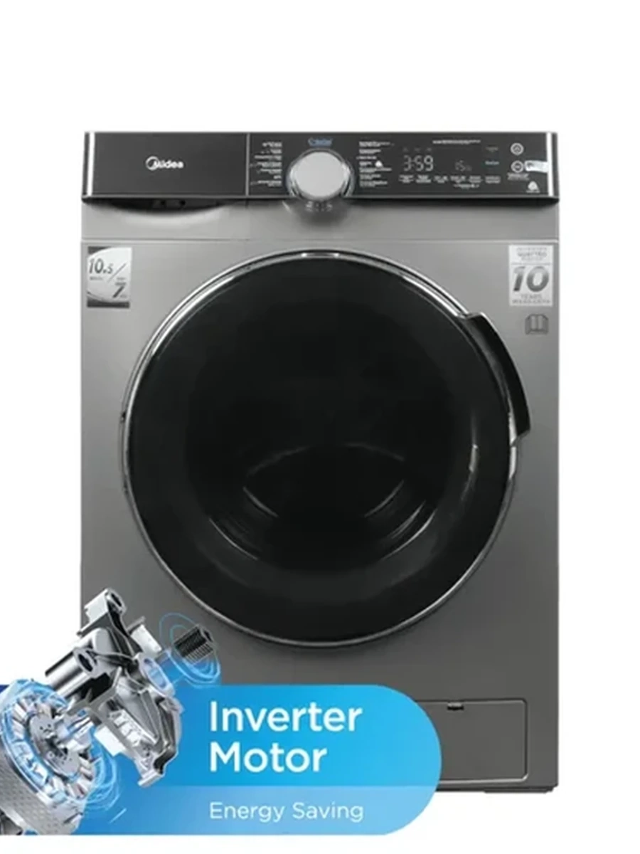 Стирка + сушка MIDEA MFK03D105B/S-C