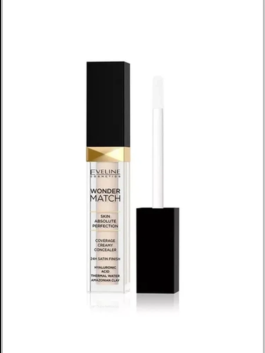 Eveline Wonder Match Coverage Creamy Concealer 005 Light Porcelain