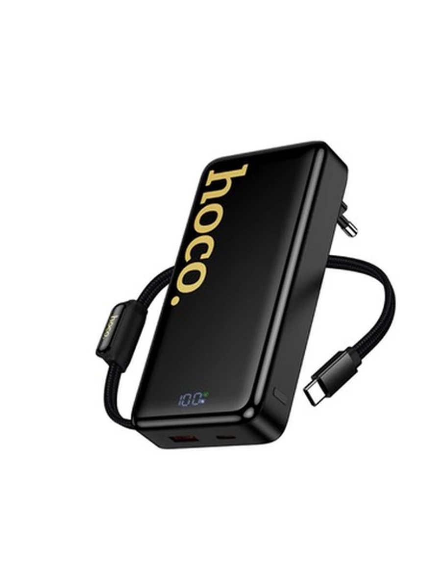 Power Bank HOCO Q45 Worrier 22.5W+PD20W fully compatible power bank with charger and cable(EU) black