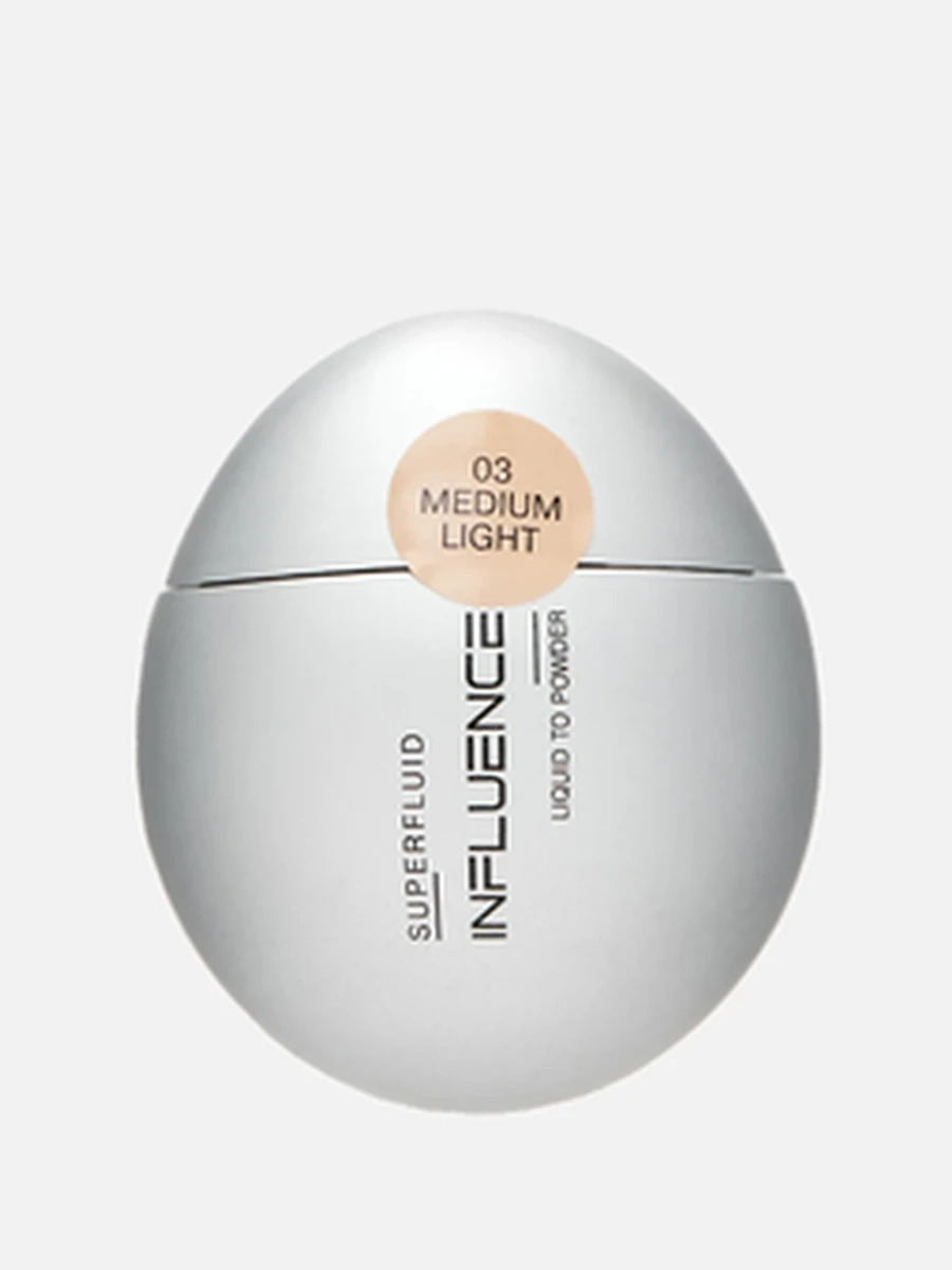 Influence Superfluid Liquid to powder 03 medium light