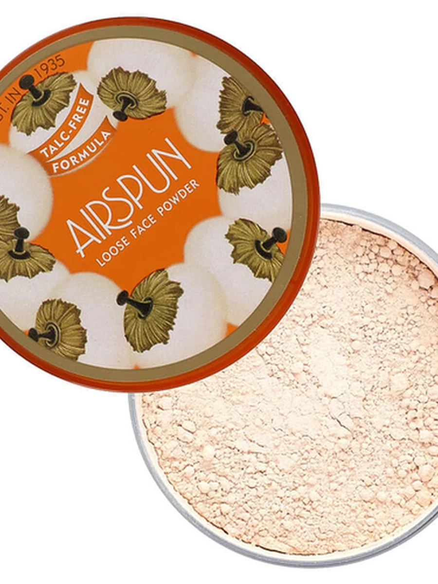 Airspun loose face powder полупрозрачная рассыпчатая пудра
