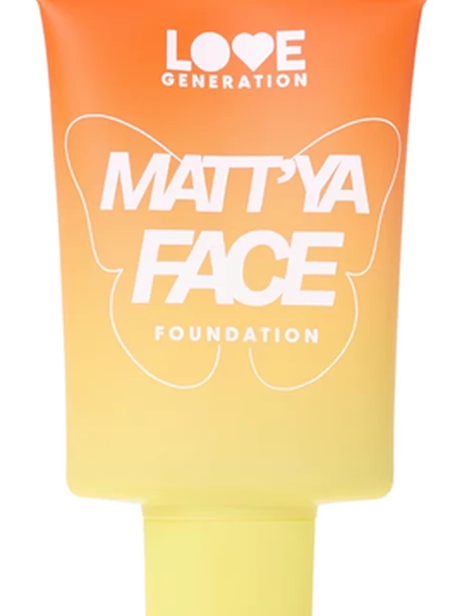 Love Generation Matt'ya Face Mattifying Foundation Cream 04