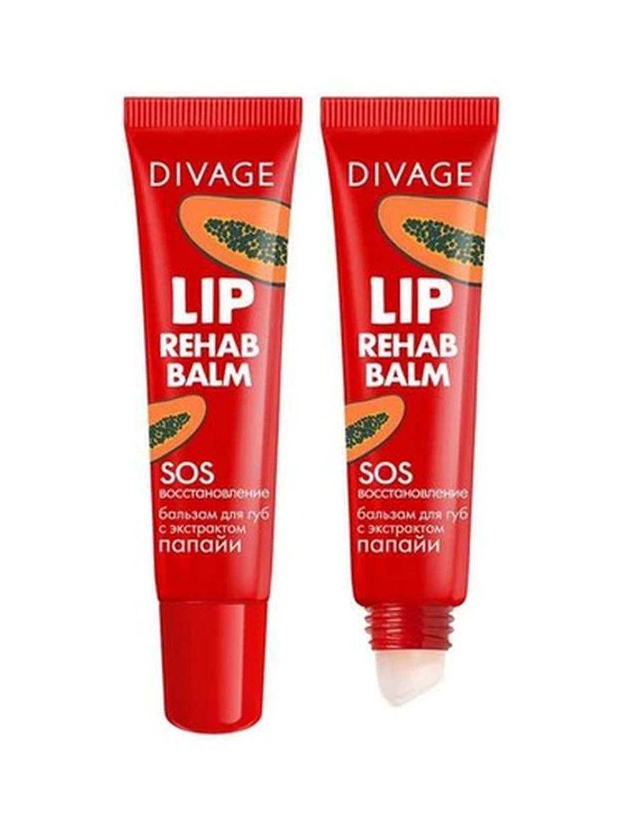 Divage Lip Rehab Balm SOS Papaya