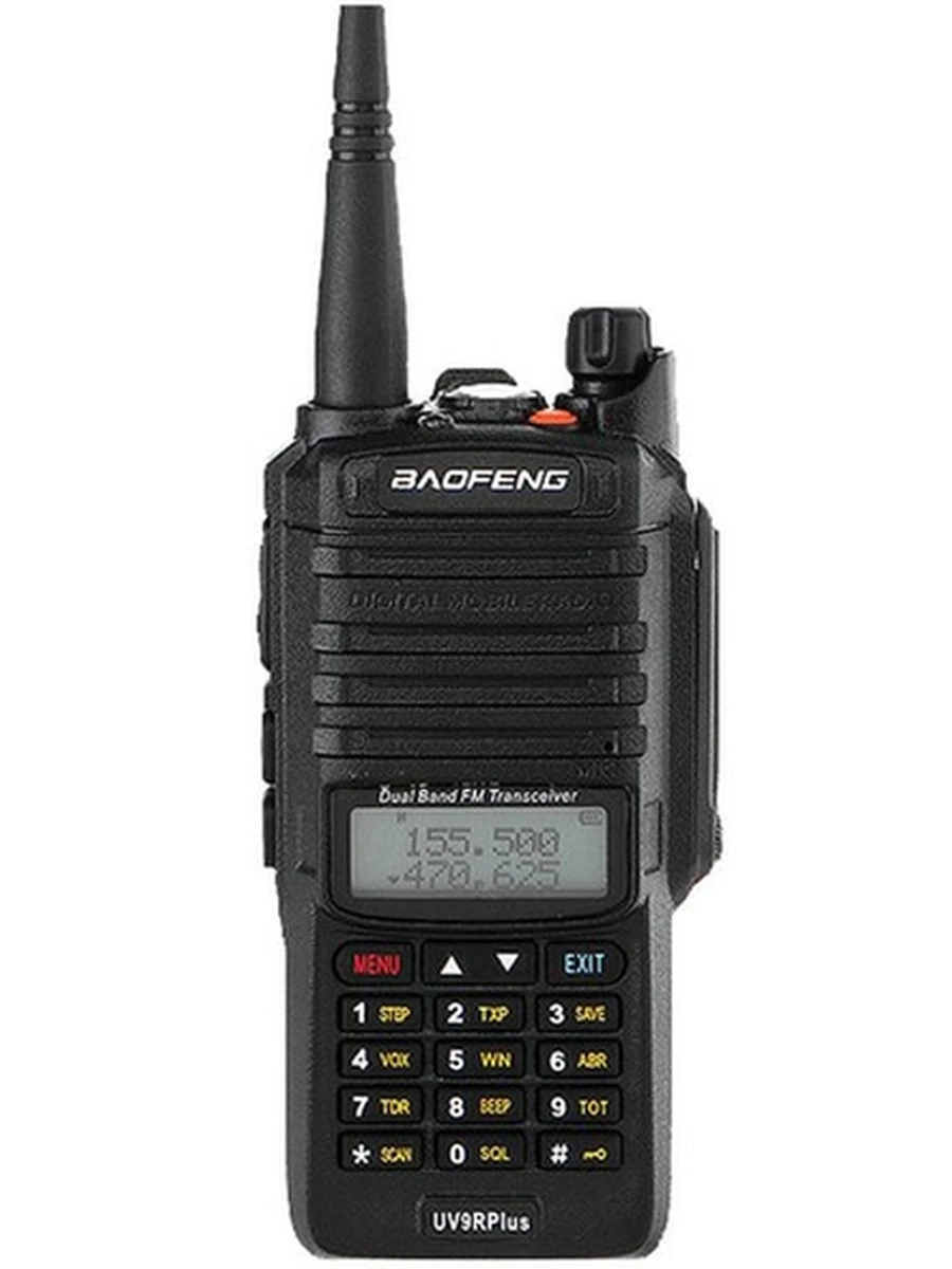 Рация Baofeng UV-9R PLUS – влагозащищенная ударопрочная рация