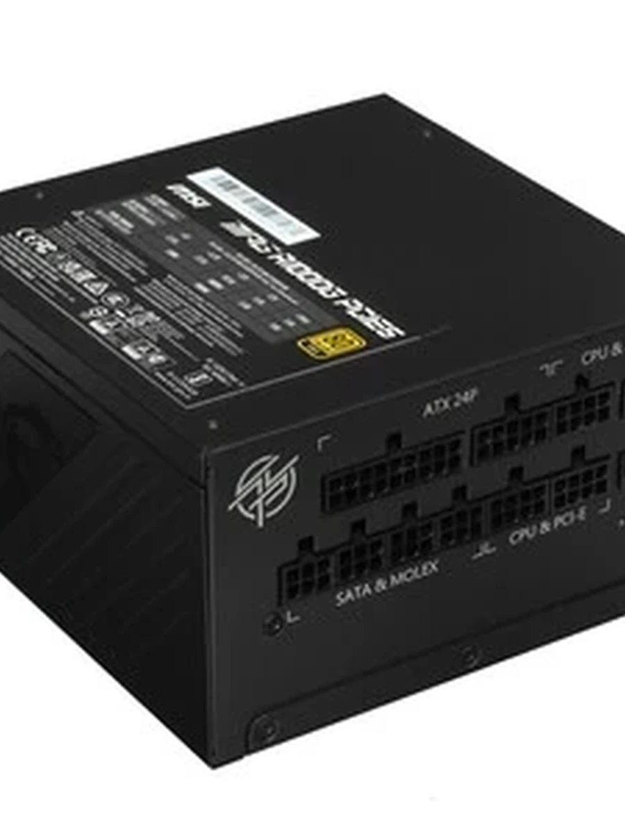 БП MSI MPG A1000G PCIE5 1000W (80+ Gold, ATX 3.0 comp, 12VHPWR, AFPC, Full modular) [306-7ZP7C11-CE0]