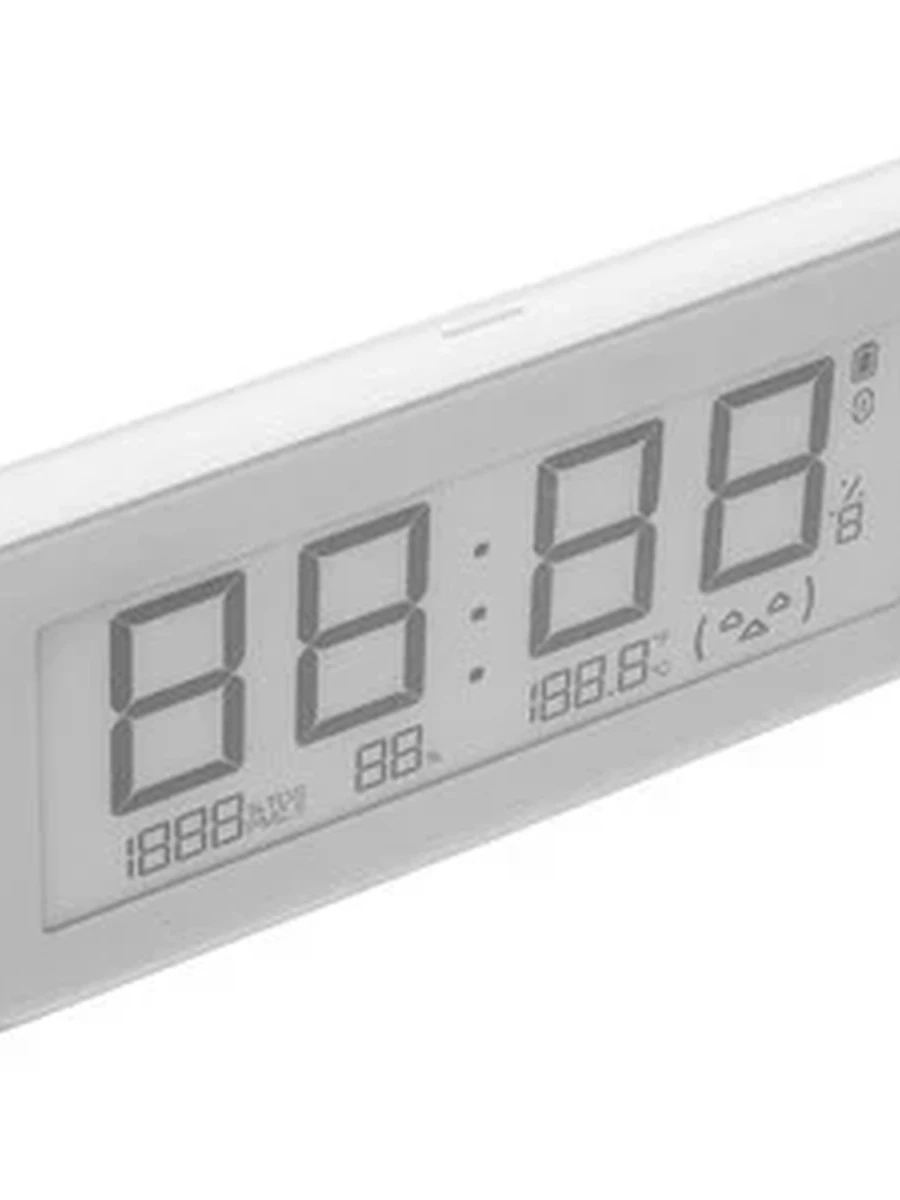 Часы-термогигрометр Xiaomi Mi Temperature and Humidity Monitor Clock BHR5435GL  [Bluetooth 5.0 BLE, белый]