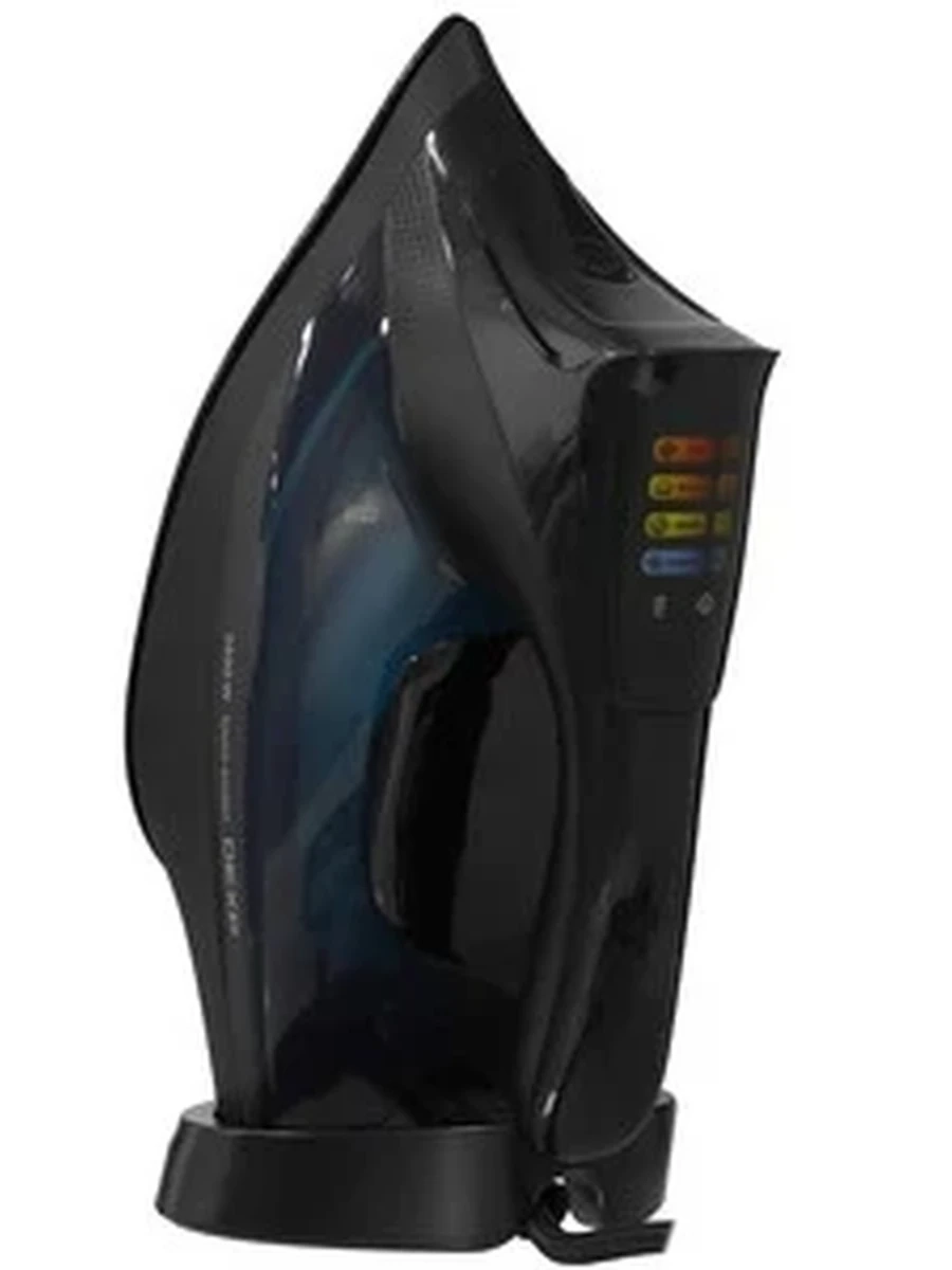 Утюг DEXP DI-CE2800E [2800Вт, подошва - керамика, антинакипь, противокап., автоотключение, шнур -3 м, сенсор, черный/синий]