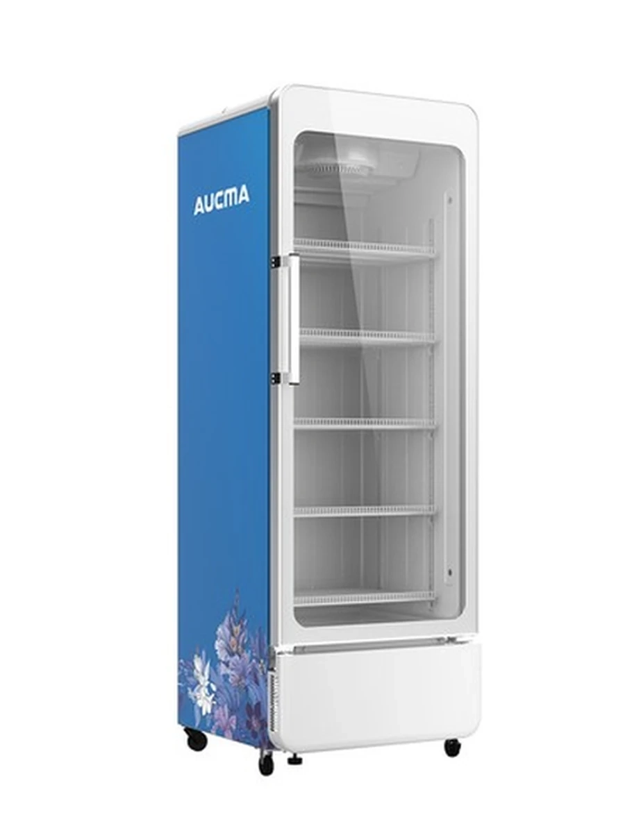 Вертикальный витринный холодильник AUCMA SC-400