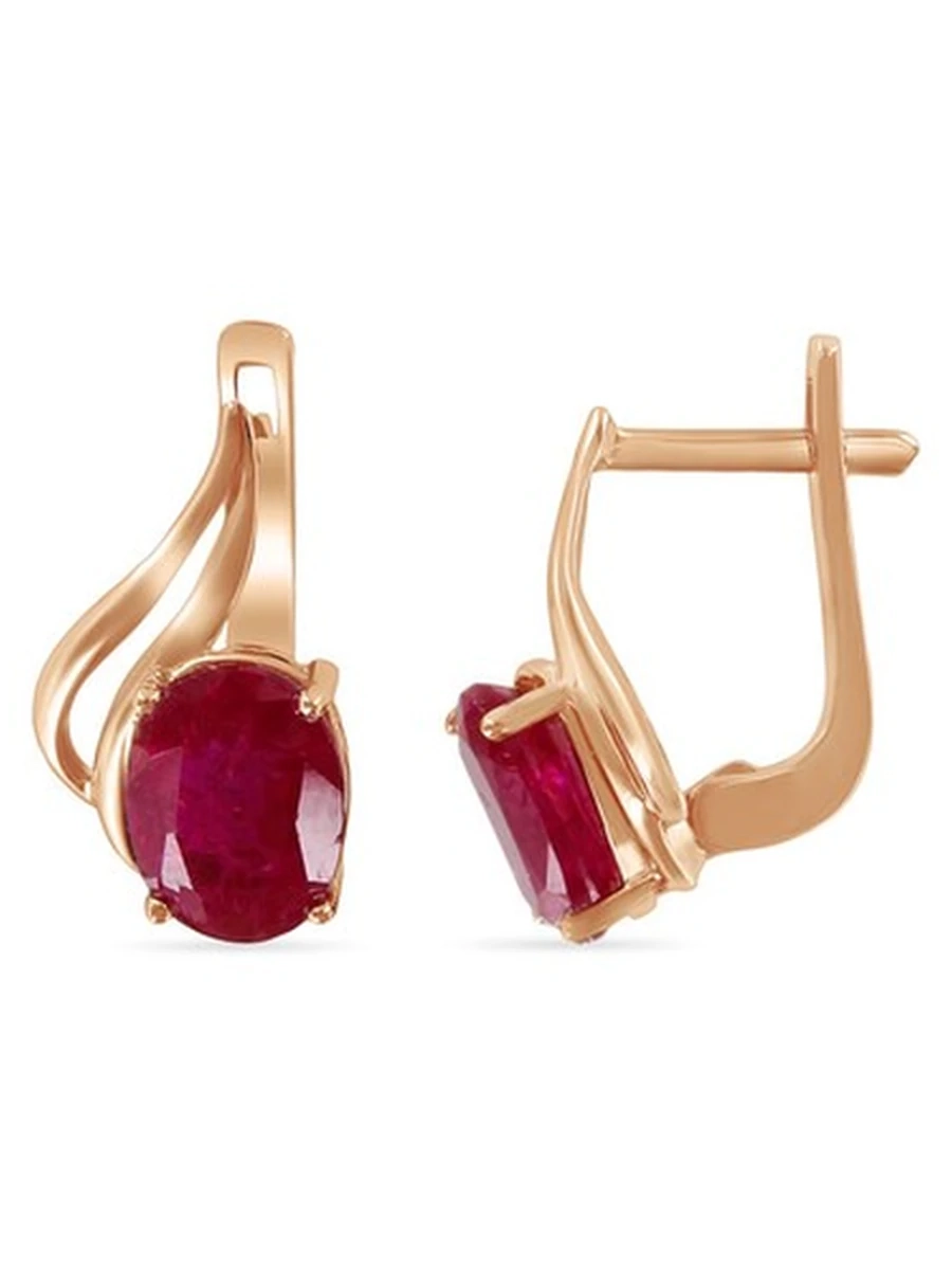 серьги с камнем_4.1300