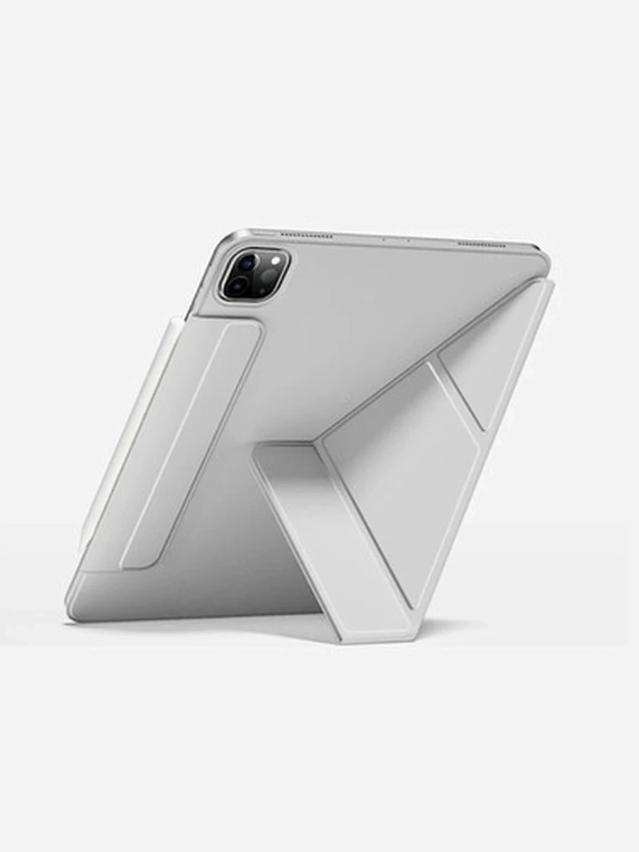 Чехлы на планшет WIWU Smart Magnetic Dual-Sided Clip iPad Case Wi-004 2024 Pro 11 gray
