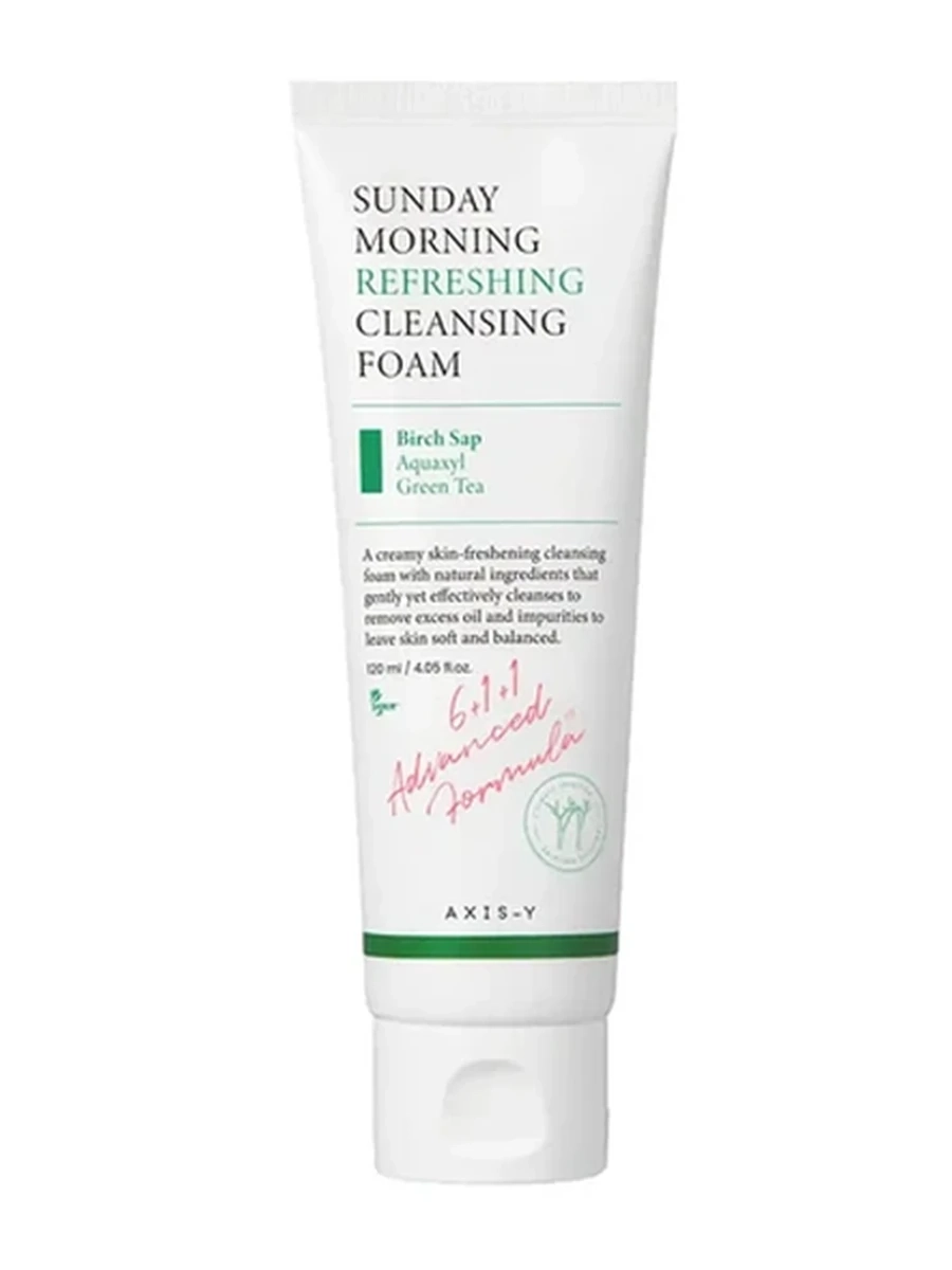 Пенка для умывания AXIS-Y Sunday Morning Refreshing Cleansing Foam 120ml ПЕН266