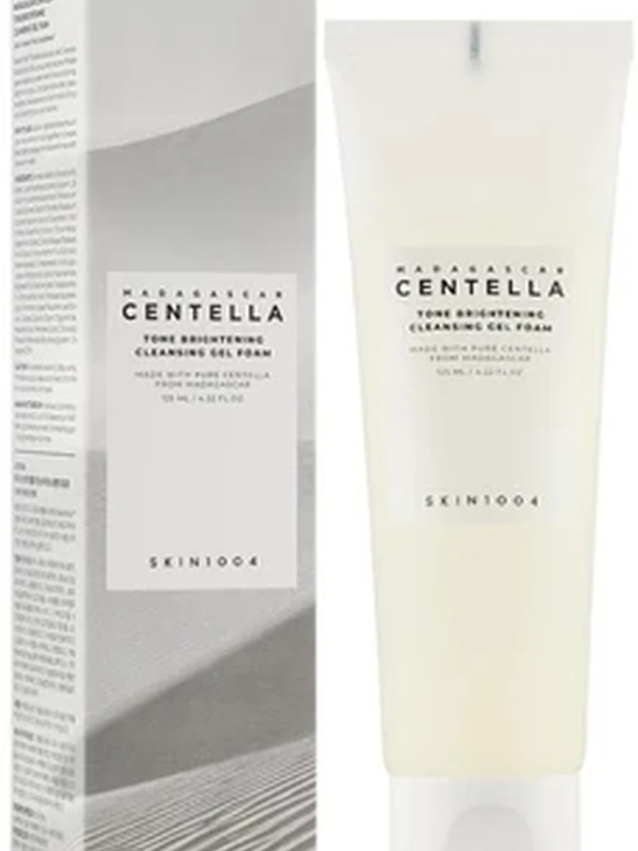 Пенка для умывания SKIN1004 Madagascar Centella Tone Brightening Cleansing Gel Foam 125ml ПЕН254