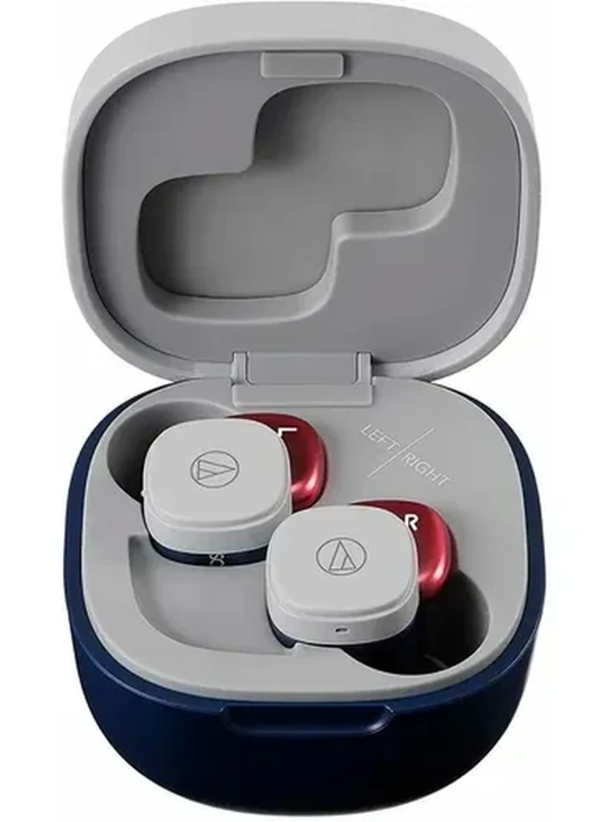 Audio-Technica ATH-SQ1TWNRD беспроводные внутриканальные наушники, красные Audio-Technica