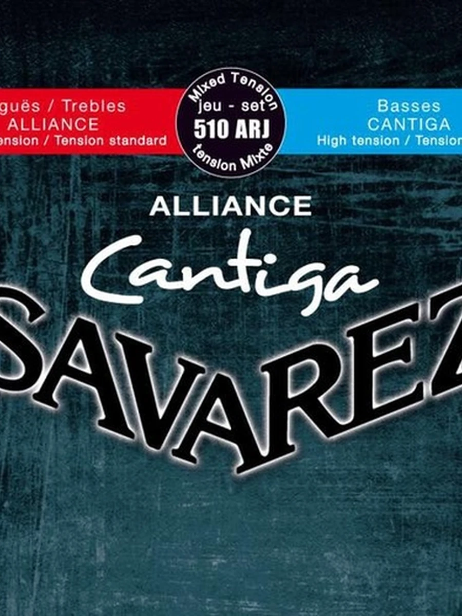 SAVAREZ 510 ARJ ALLIANCE CANTIGA струны для классических гитар (25-28-34-30-36-44) смешанного натяжения SAVAREZ