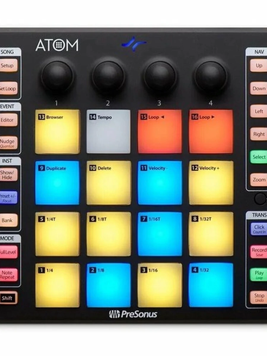 PreSonus ATOM Controller, Black PreSonus