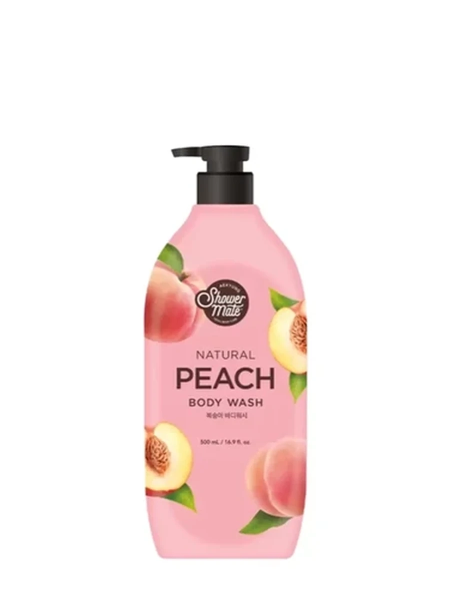 Гель для душа Shower mate Peach Body Wash 500 g УТ0187